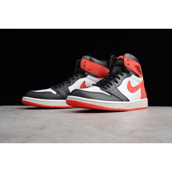 Jordan 1 Retro High Track Red 555088-112 Basketball Shoes