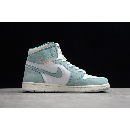 Jordan 1 Retro High Turbo Green 555088-311 Basketball Shoes