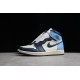 Jordan 1 Retro High UNC 555088-140 Basketball Shoes Blue