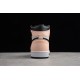 Jordan 1 Retro High White And Pink 555441-889 Basketball Shoes