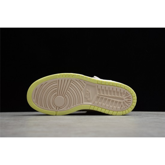 Jordan 1 Retro High Zoom Air CMFT Lemon Twist CT0979-200 Basketball Shoes