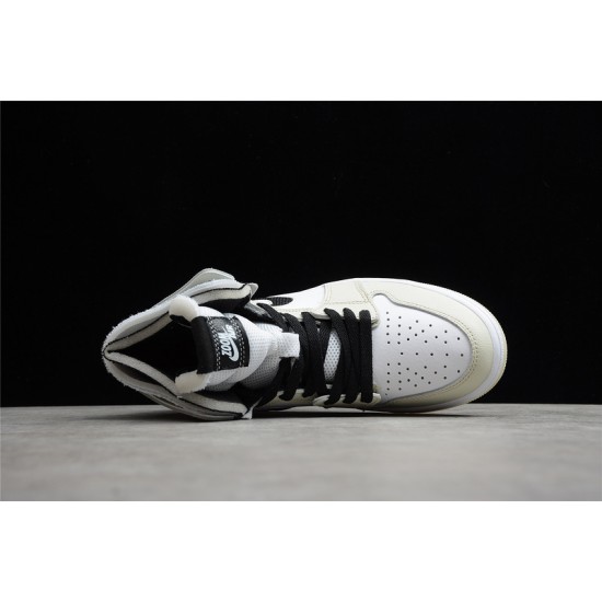 Jordan 1 Retro High Zoom Comfort Light Bone CT0979-002 Basketball Shoes