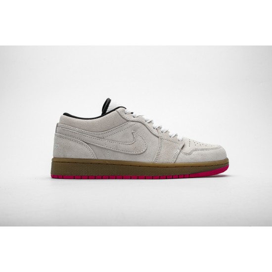 Men Air Jordan 1 Low Hyper Pink