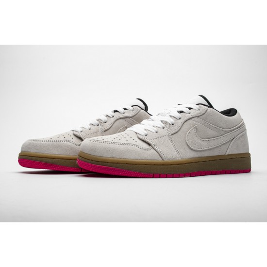 Men Air Jordan 1 Low Hyper Pink