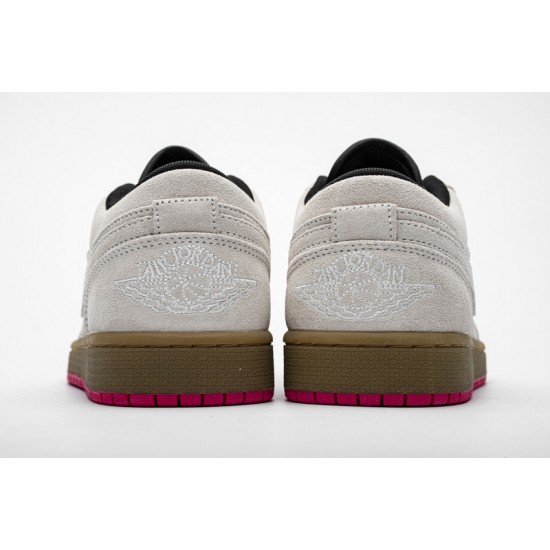 Men Air Jordan 1 Low Hyper Pink