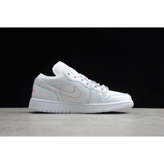 Jordan 1 Retro Low Aurora Green 554723101 Basketball Shoes Women
