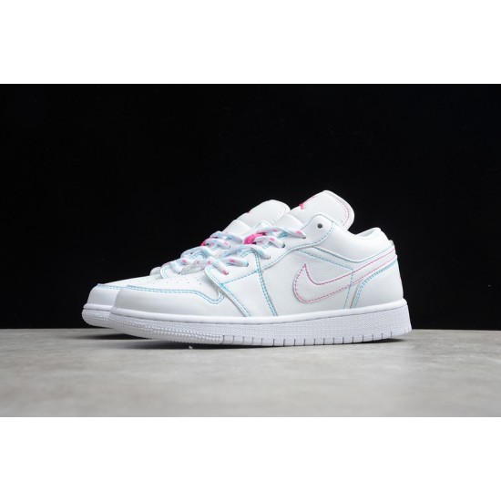 Jordan 1 Retro Low Aurora Green 554723101 Basketball Shoes Women