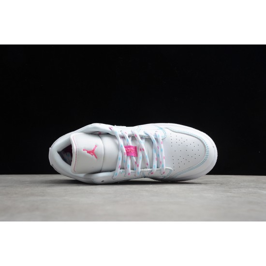 Jordan 1 Retro Low Aurora Green 554723101 Basketball Shoes Women