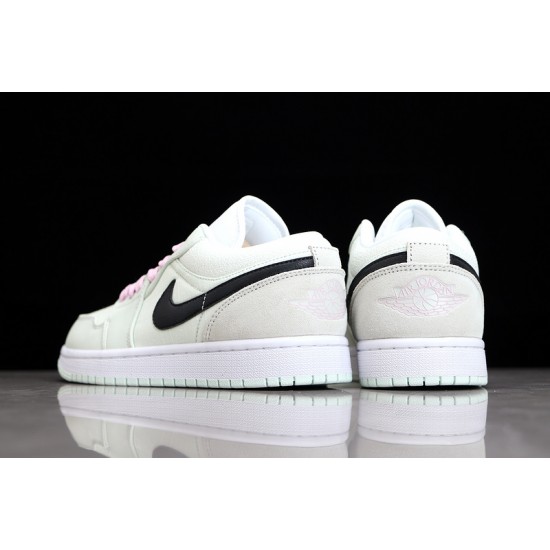 Jordan 1 Retro Low Barely GreenCZ0776300 Basketball Shoes
