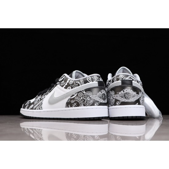 Jordan 1 Retro Low Black 553558040 Basketball Shoes
