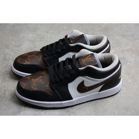 Jordan 1 Retro Low Black 5553558039 Basketball Shoes