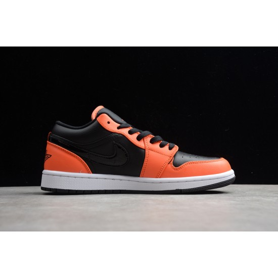 Jordan 1 Retro Low Black Turf Orange CK3022008 Basketball Shoes Unisex