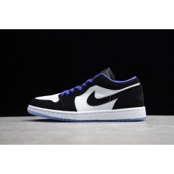 Jordan 1 Retro Low Black White 553558108 Basketball Shoes Unisex
