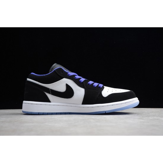 Jordan 1 Retro Low Black White 553558108 Basketball Shoes Unisex