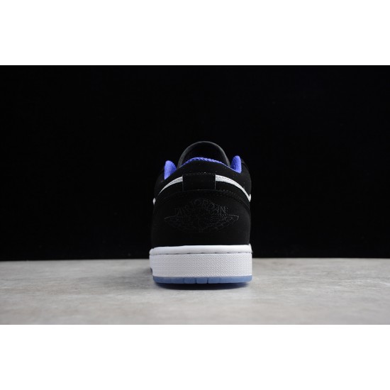 Jordan 1 Retro Low Black White 553558108 Basketball Shoes Unisex