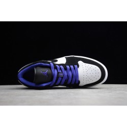 Jordan 1 Retro Low Black White 553558108 Basketball Shoes Unisex