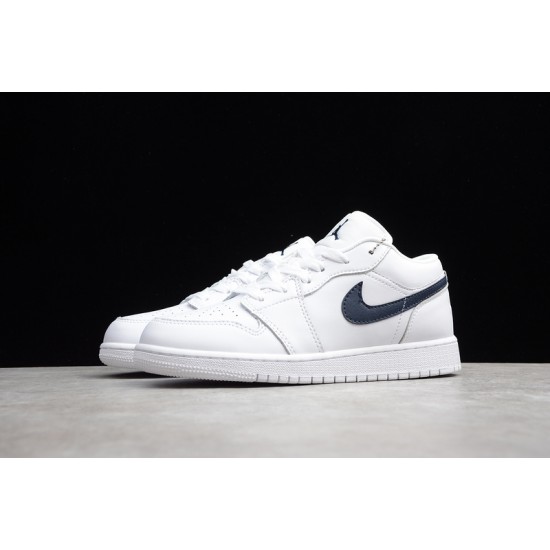 Jordan 1 Retro Low Black White 553560114 Basketball Shoes Unisex