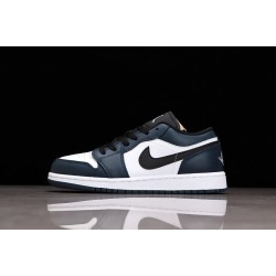 Jordan 1 Retro Low Blue 553560411 Basketball Shoes