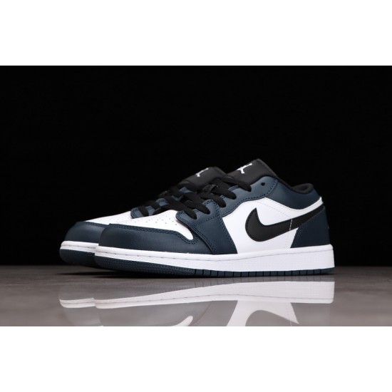 Jordan 1 Retro Low Blue 553560411 Basketball Shoes