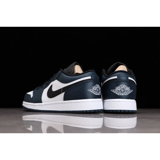 Jordan 1 Retro Low Blue 553560411 Basketball Shoes