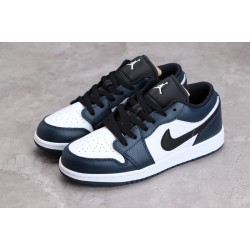Jordan 1 Retro Low Blue 553560411 Basketball Shoes