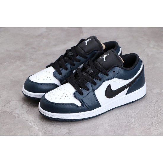 Jordan 1 Retro Low Blue 553560411 Basketball Shoes