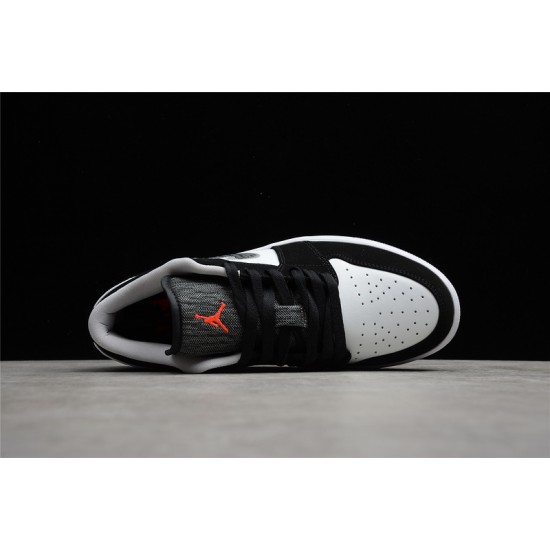 Jordan 1 Retro Low Canvas Swoosh 553558029 Basketball Shoes