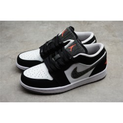 Jordan 1 Retro Low Canvas Swoosh 553558029 Basketball Shoes