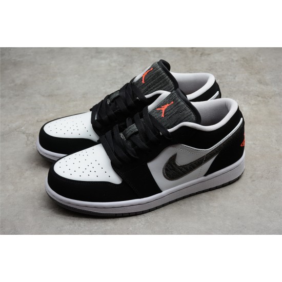 Jordan 1 Retro Low Canvas Swoosh 553558029 Basketball Shoes
