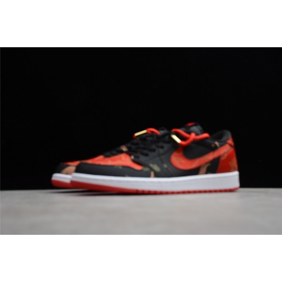 Jordan 1 Retro Low Chinese New Year DD2233001 Basketball Shoes