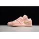 Jordan 1 Retro Low Coral Stardust CJ9216676 Basketball Shoes Women
