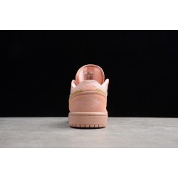 Jordan 1 Retro Low Coral Stardust CJ9216676 Basketball Shoes Women