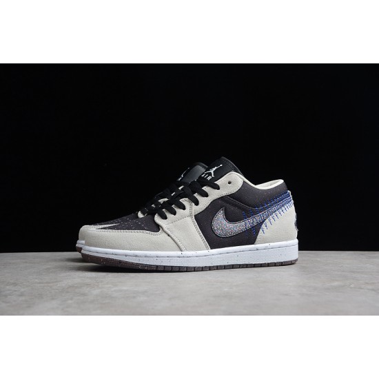 Jordan 1 Retro Low Crater DM4657001 Basketball Shoes