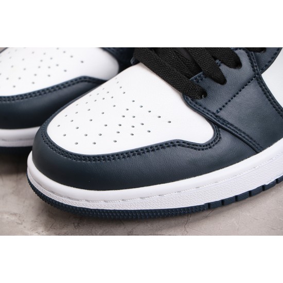 Jordan 1 Retro Low Dark Teal 553558411 Basketball Shoes