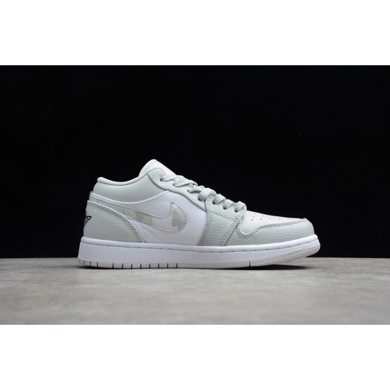 Jordan 1 Retro Low Dior White Camo DC9036100 Basketball Shoes Unisex