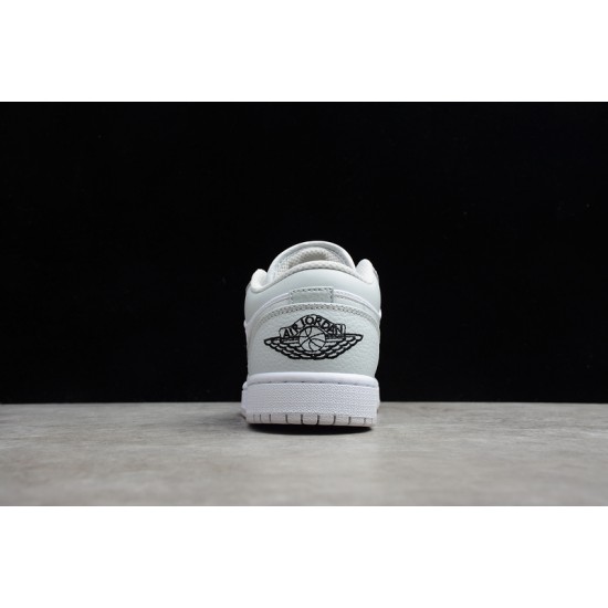 Jordan 1 Retro Low Dior White Camo DC9036100 Basketball Shoes Unisex