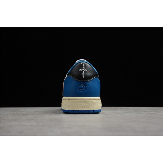 Jordan 1 Retro Low Fragment Design X Travis Scott X DM7866140 Basketball Shoes