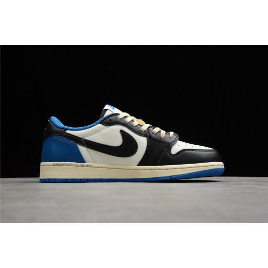 Jordan 1 Retro Low Fragment Design X Travis Scott X DM7866140 Basketball Shoes