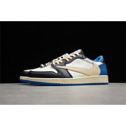 Jordan 1 Retro Low Fragment Design X Travis Scott X DM7866140 Basketball Shoes