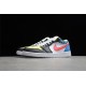 Jordan 1 Retro Low Funky Patterns DH5927006 Basketball Shoes