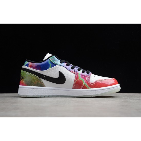 Jordan 1 Retro Low Galaxy CW7310909 Basketball Shoes Unisex