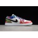 Jordan 1 Retro Low Galaxy CW7310909 Basketball Shoes Unisex