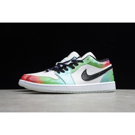 Jordan 1 Retro Low Galaxy CW7310909 Basketball Shoes Unisex