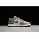 Jordan 1 Retro Low Green 553560121 Basketball Shoes Unisex