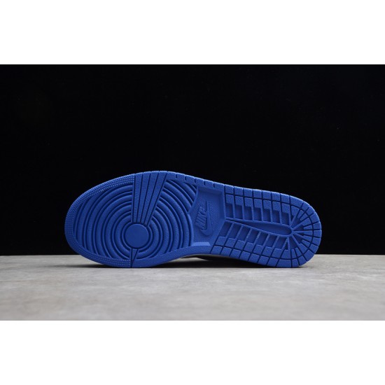 Jordan 1 Retro Low Hyper Royal 553558401 Basketball Shoes Unisex