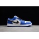 Jordan 1 Retro Low Hyper Royal 553558401 Basketball Shoes Unisex