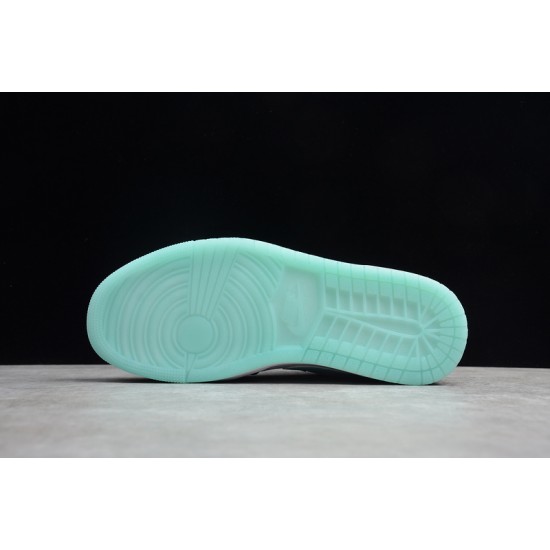 Jordan 1 Retro Low Island Green CQ9828131 Basketball Shoes Unisex