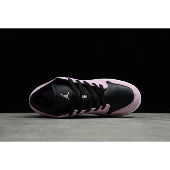 Jordan 1 Retro Low Light Arctic Pink 554723601 Basketball Shoes Unisex