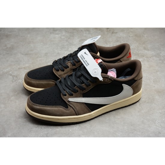 Jordan 1 Retro Low Mocha CD4487100 Basketball Shoes