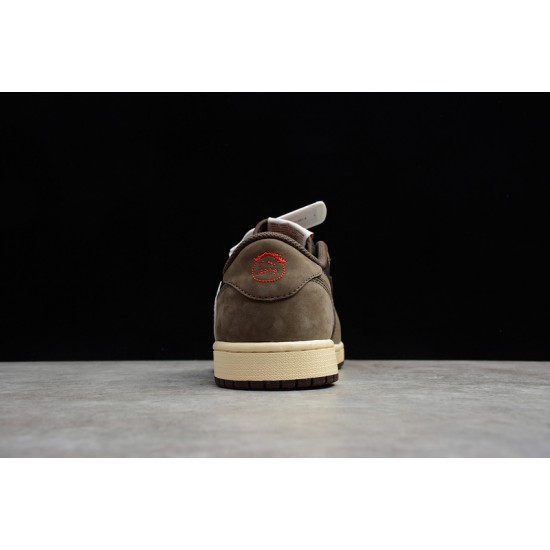 Jordan 1 Retro Low Mocha CD4487100 Basketball Shoes